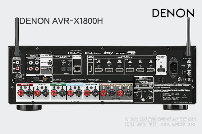 DENON AVR-X1800H 7.2ӰԺ